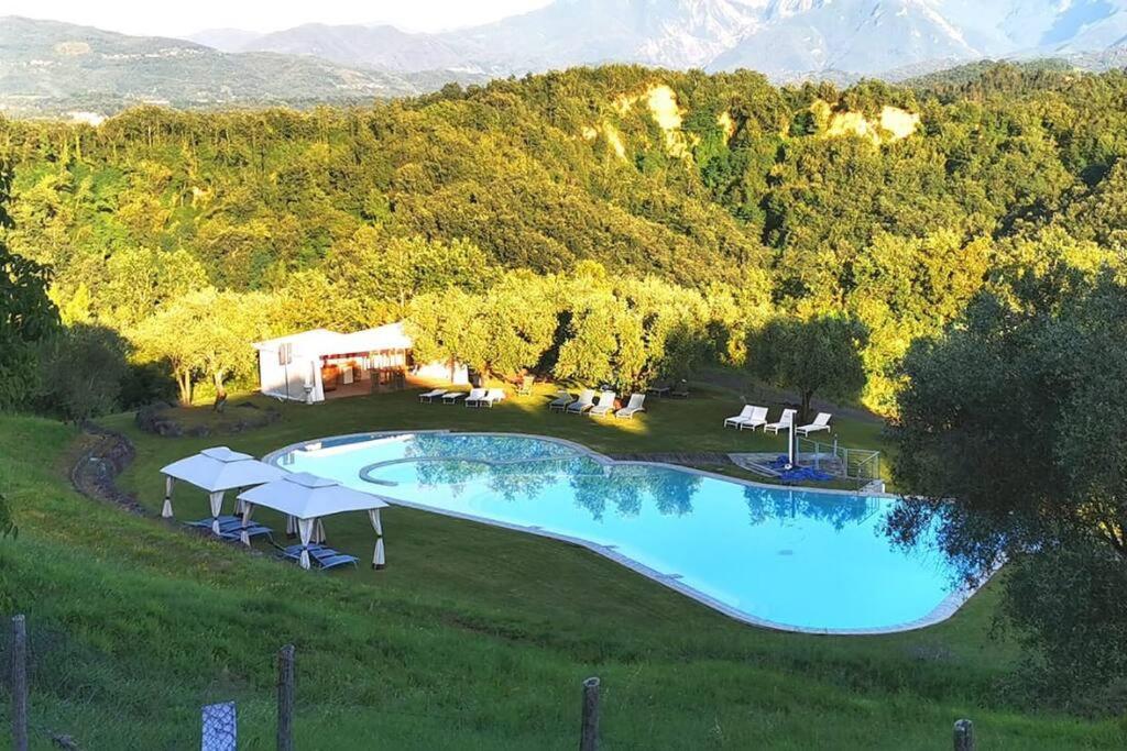 Appartamento La Mimosa Monti di Licciana Nardi Bagian luar foto